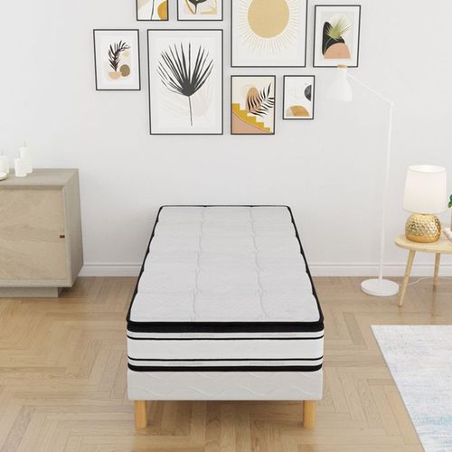 Matelas Mousse 100x190 cm GRAND CONFORT Epaisseur 22 cm