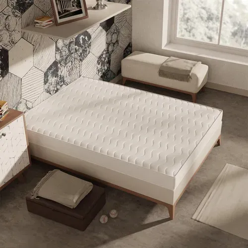 Matelas Mousse 140x200 cm CONFORT Epaisseur 15 cm