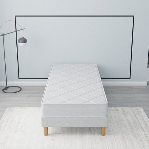 Ensemble Matelas Mousse Senso + Sommier 120x190 Hauteur 17cm
