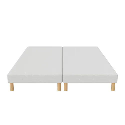 Sommier Tapissier 160x200 (2x80x200) + Jeu De Pied Inclus