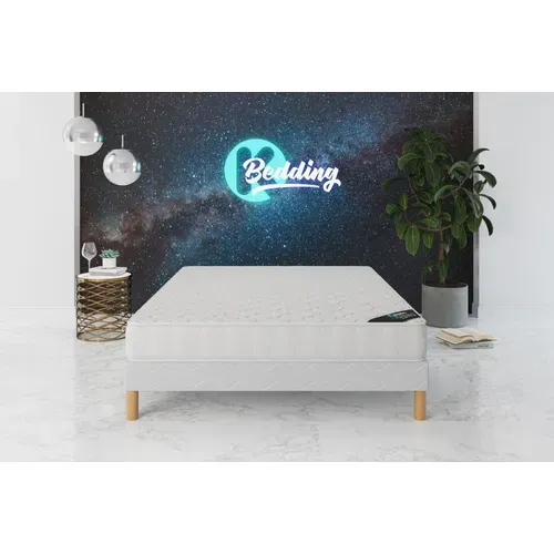 Ensemble Matelas Mousse Confort + Et Sommier 140x200 Hauteur 17cm