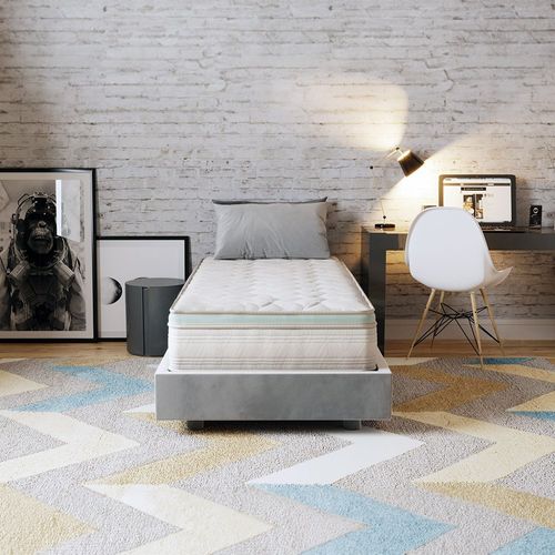 Matelas Mousse Aloe Vera 80x200 Accueil Mémoire De Forme Hauteur 27cm