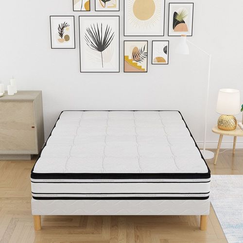 Matelas Mousse 160x200 cm GRAND CONFORT Epaisseur 22 cm