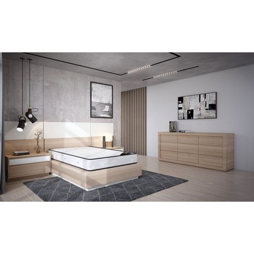 Ensemble Matelas Mousse Medicaltex + Sommier 120x190 Hauteur 20cm
