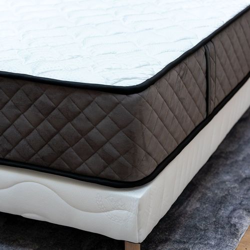 Ensemble Matelas Mousse Hôtel Confort + Sommier 200x200 Hauteur 30cm