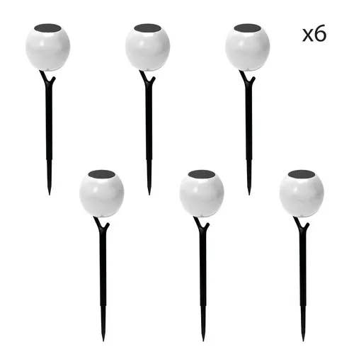 Balise Solaire Ezilight® Solar Peaky Ball - Pack De 6
