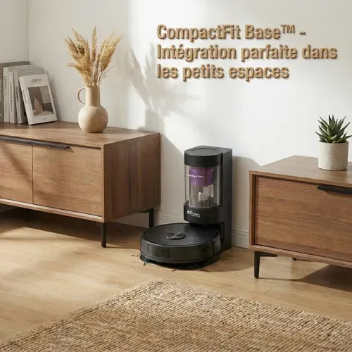 Aspirateur robot laveur EZICLEAN CYBERFLOW MAX - 35W - Noir