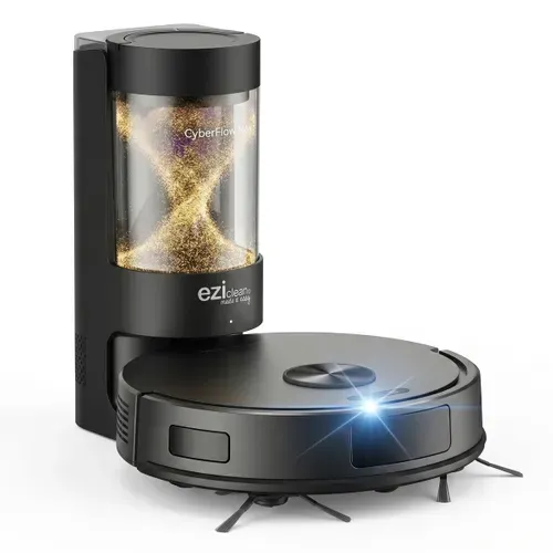 Aspirateur robot laveur EZICLEAN CYBERFLOW MAX - 35W - Noir vue 3/4