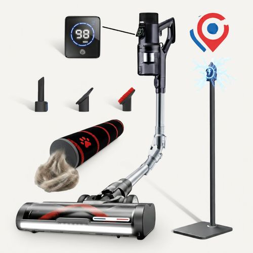 Aspirateur balai EZICLEAN FR15A vue de face