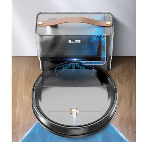 Aspirateur robot laveur I-BOT EZICLEAN Z5 75min - 14,8V - Noir