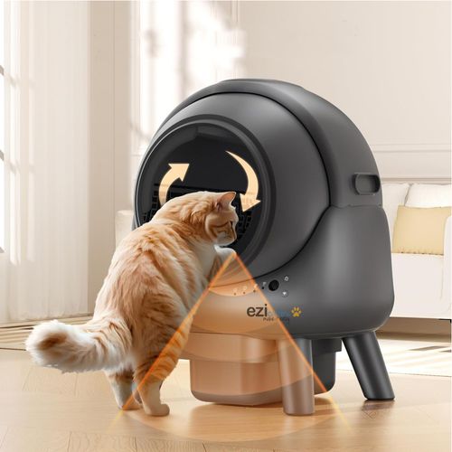 Eziclean® Automatische kattenbak robot K8i zelfreinigende - Katten-accessoires