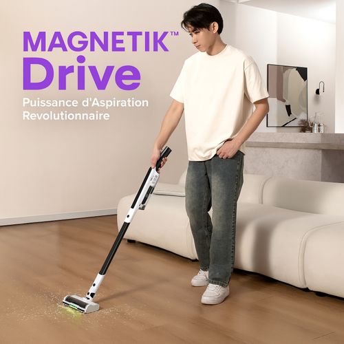 Aspirateur balai sans fil EZICLEAN Cyclomax R15 Station