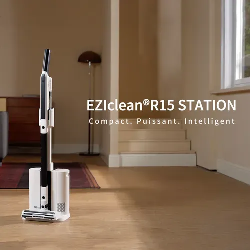 Aspirateur balai sans fil EZICLEAN Cyclomax R15 Station