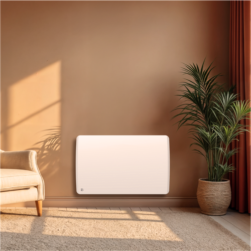 Radiateur électrique Fixe à Inertie Sèche Céramique 1500w  Aria Horizontal Blanc