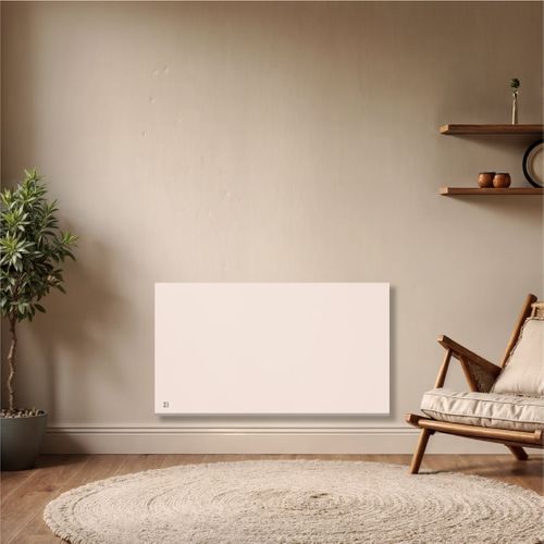 Radiateur électrique Fixe Connecté Wifi Inertie Sèche Céramique 1500w Nessa Connect Horizontal Blanc