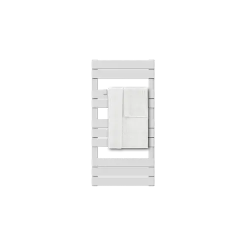 Sèche-serviette électrique Sans Fluide 500w H.101xl50cm  Anis Blanc