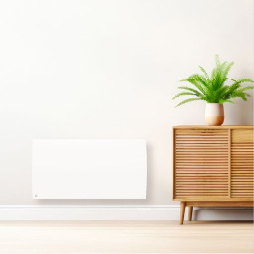 Radiateur électrique Fixe Connecté Wifi Inertie Sèche Céramique 2000w Illo Connect Horizontal Blanc