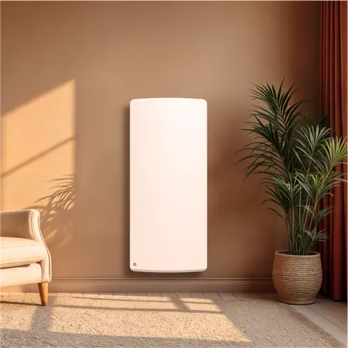 Radiateur électrique Fixe à Inertie Sèche Céramique 2000w  Aria Vertical Blanc