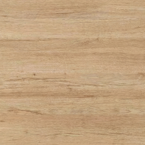 Meuble De Salle De Bain Simple Vasque - Pena Et Miroir Rond LED Solen - Bambou (chêne Clair) - 120cm