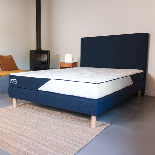Matelas mousse 90x190 cm DUNLOPILLO FLOW 100 ép. 19 cm