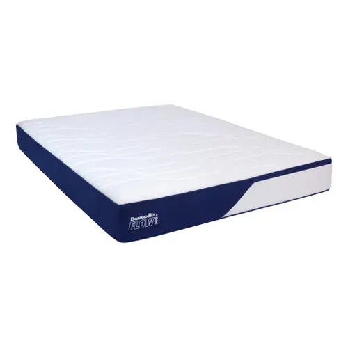 Matelas mousse 160x200 cm avec 4 cm de mousse mémoire de forme FLOW 300 ép. 22 cm vue 3/4