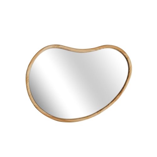 Miroir Organique En Bois De Sapin 95cm épaisseur 3cm Coloris Naturel Idéal Entrée. Chambre Ou Salle