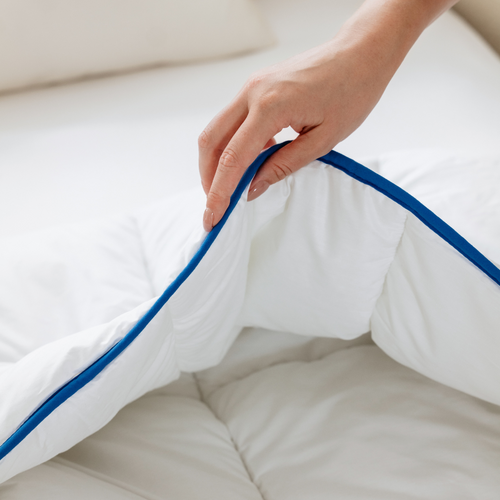 Couette 200x200cm - Chaude 100% Coton Ultra Respirante - Collection Cocoon