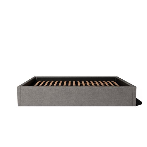 Sommier Coffre 160x200cm - Anthracite - Collection Emma