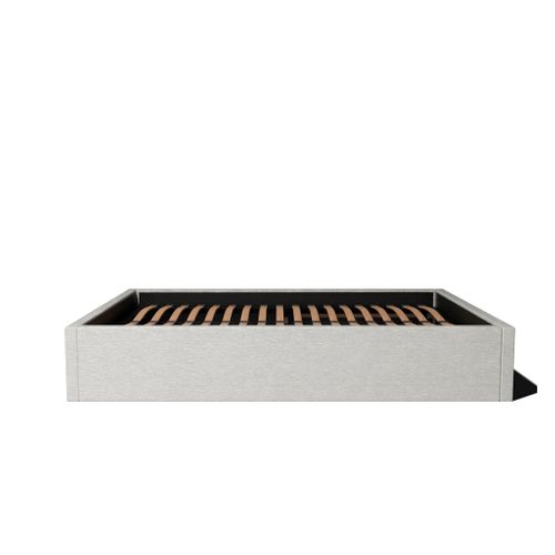 Sommier Coffre 160x200cm - Blanc - Collection Emma