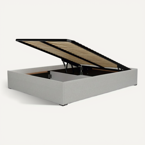 Sommier Coffre 160x200cm - Blanc - Collection Emma