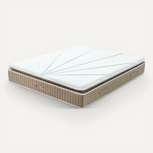 Matelas Hybride 180x200 cm Premium L'EXPERIENCE - Epaisseur 27 cm - Soutien Ferme, Accueil mi-Ferme