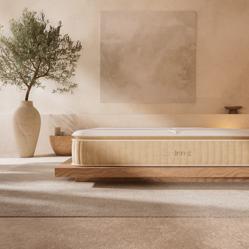 Matelas Hybride 140x190 cm Premium L'EXPERIENCE - Epaisseur 27 cm - Soutien Ferme, Accueil mi-Ferme