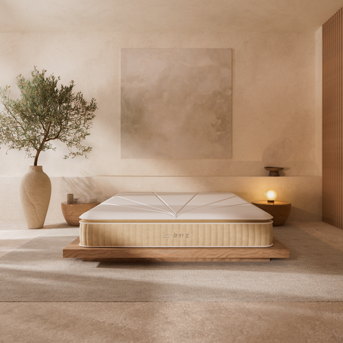 Matelas Hybride 140x190 cm Premium L'EXPERIENCE - Epaisseur 27 cm - Soutien Ferme, Accueil mi-Ferme