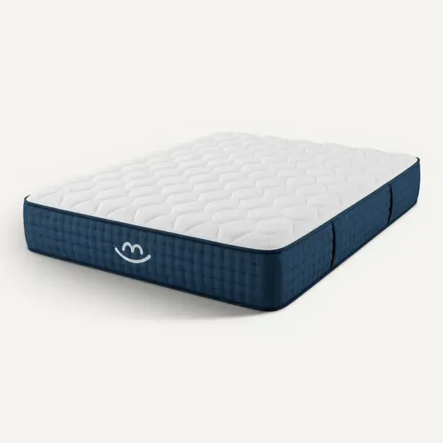 Matelas Premium Hybride 140x190 cm JADE Mousse Mémoire Forme & Ressorts Ensachés - Ferme - Ep.26 cm