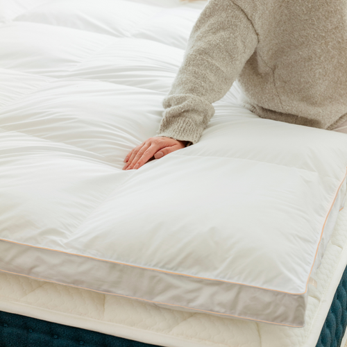 Surmatelas Plume De Canard - 160x200cm - Drimz By Morphea