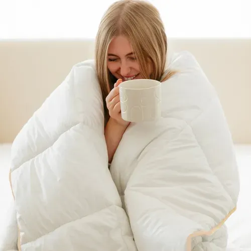 Cozy Couette - 140x200cm - 100% Plume De Canard - Drimz By Morphea