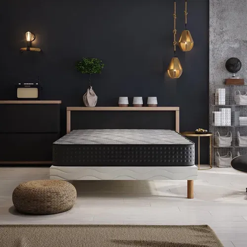 Cosmos - Ensemble Matelas mousse et sommier 180x200 Hauteur 26cm