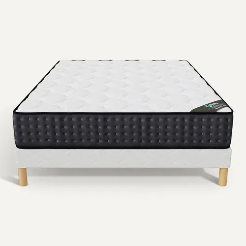 Cosmos - Ensemble Matelas mousse et sommier 180x200 Hauteur 26cm