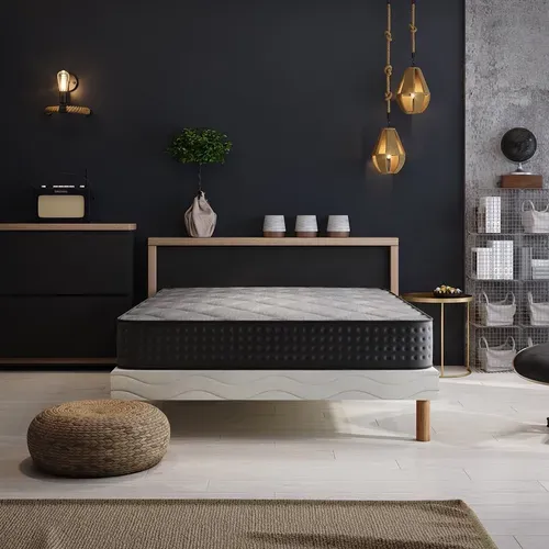 Cosmos - Ensemble Matelas mousse et sommier 180x200 Hauteur 26cm