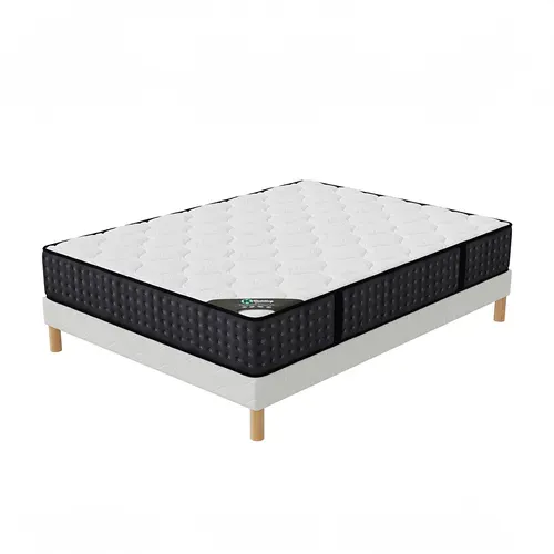Cosmos - Ensemble Matelas mousse et sommier 180x200 Hauteur 26cm