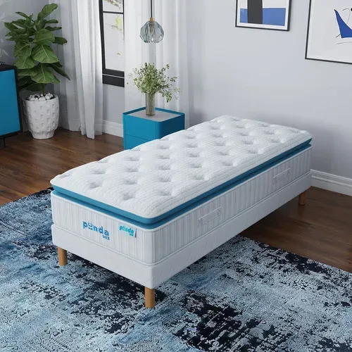 Matelas Mousse 90x190 cm Panda Ice Accueil Mémoire De Forme Hauteur 30cm