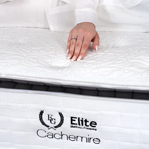 Matelas ressort 160x200 cm CACHEMIRE Surmatelas intégré - Epaisseur 28 cm