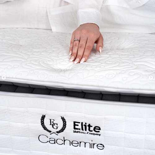 Ensemble Matelas Ressort 200x200 cm CACHEMIRE Epaisseur 28cm