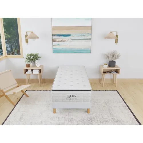 Ensemble Matelas Ressort 90x200 cm CACHEMIRE Epaisseur 28 cm