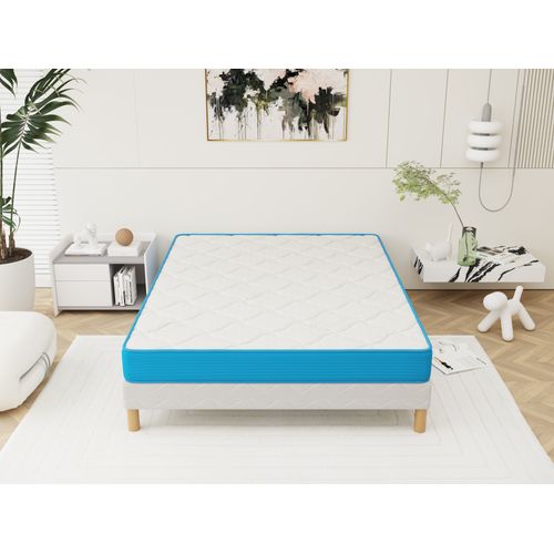 Matelas Memory Foam MiaSuite 140x190 Cm – Orthopédique, 25 Cm, Housse Aloe Vera