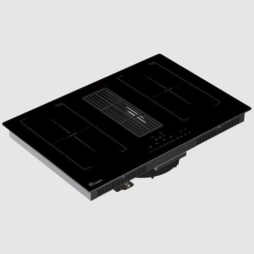 TRCPIDA8000B Triomph Plaque De Cuisson Induction Avec Hotte Intégrée 77cm 2 Zones + 2 Flexizone