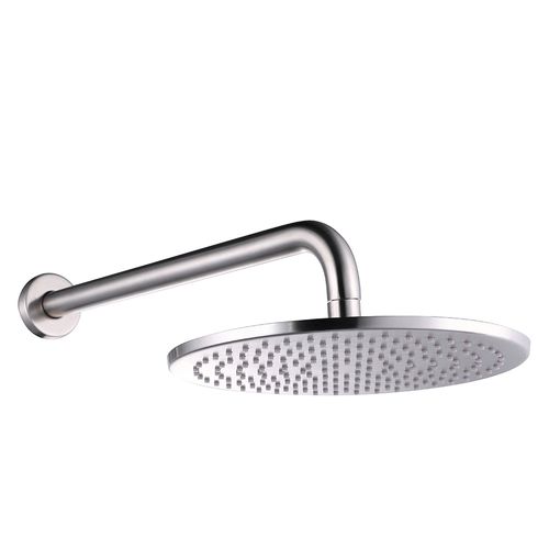 Colonne De Douche Encastrée Thermostatique Corposa Acier Brossé
