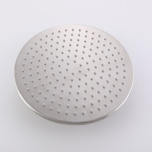 Colonne De Douche Encastrée Thermostatique Corposa Acier Brossé