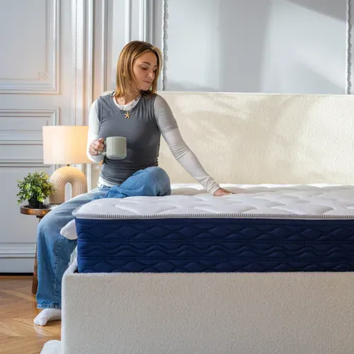 Matelas Mousse LUMEA ONE PLUS 160x200cm Accueil Mémoire De Forme Épais. 20cm