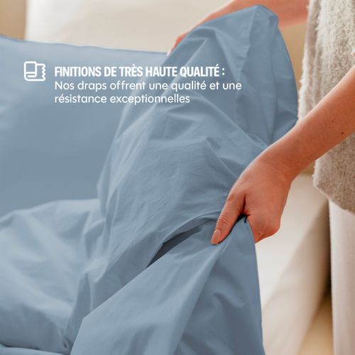 Housse De Couette 240x260cm - Baby's Breath - Percale De Coton